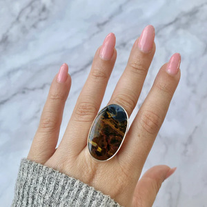 Earth’s Fury: Unique Pietersite Gemstone Jewelry